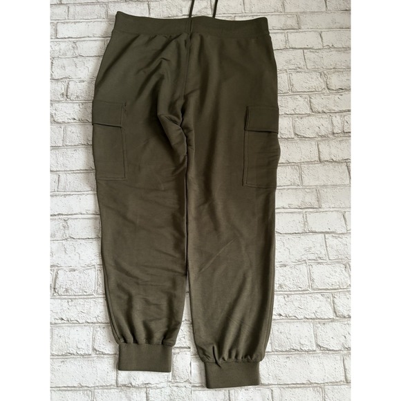 Jersey Cargo Jogger Polo Ralph Lauren Olive Green Size M NWT - Picture 5 of 7